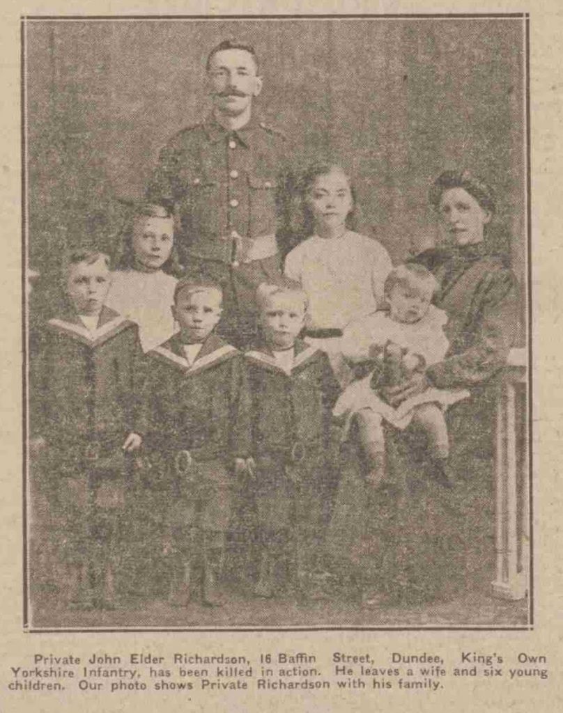 John Elder Richardson Great War Dundee This Is Dundee S Story Of